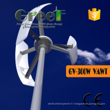 Turbine de vent de l&#39;axe vertical 300W 200rpm pour des ventes
